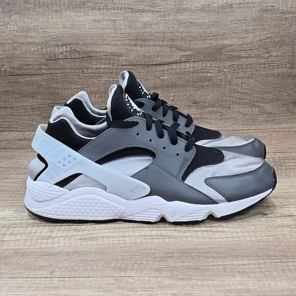 Nike Other - Nike Air Huarache Men's Size 15 Black Iron Grey Smoke Grey Sneakers (DD1068-008)